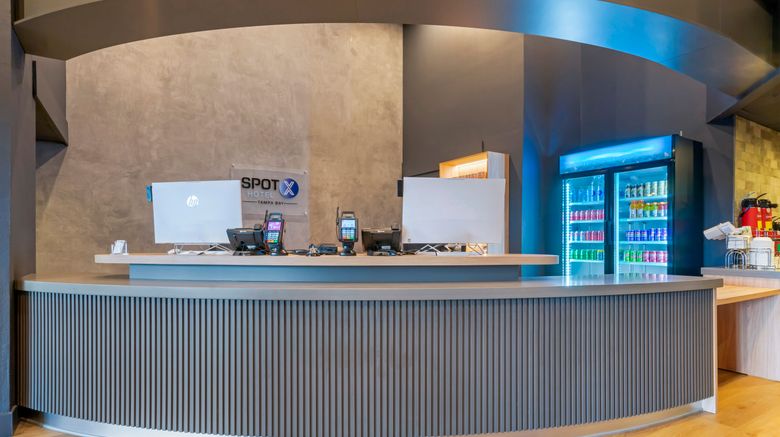 <b>Spot X Hotel Tampa - Wesley Chapel Lobby</b>. Images powered by <a href="https://www.leonardoworldwide.com/" title="Leonardo Worldwide" target="_blank">Leonardo</a>.