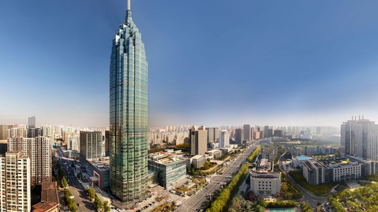 Changzhou Marriott Hotel Exterior. Images powered by <a href="https://www.leonardoworldwide.com" target="_blank" rel="noopener">Leonardo</a>.