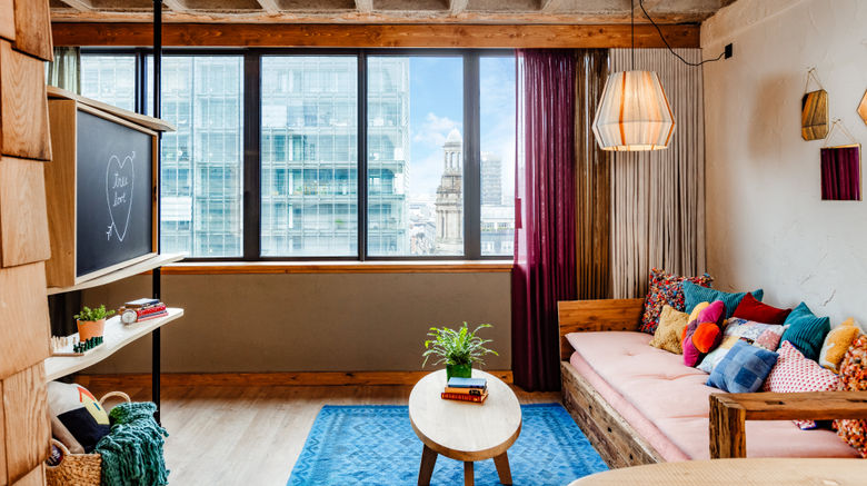 <b>Treehouse Manchester Suite</b>. Images powered by <a href="https://www.leonardoworldwide.com/" title="Leonardo Worldwide" target="_blank">Leonardo</a>.
