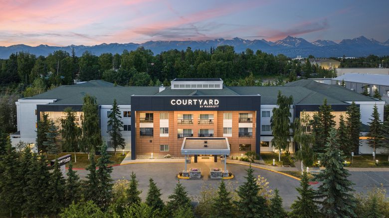 <b>Courtyard by Marriott Anchorage Airport Exterior</b>. Images powered by <a href="https://www.leonardoworldwide.com/" title="Leonardo Worldwide" target="_blank">Leonardo</a>.