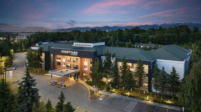 <b>Courtyard by Marriott Anchorage Airport Exterior</b>. Images powered by <a href="https://www.leonardoworldwide.com/" title="Leonardo Worldwide" target="_blank">Leonardo</a>.