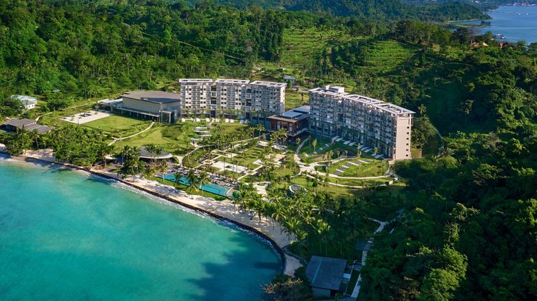 Lampung Marriott Resort  and  Spa Exterior. Images powered by <a href="https://www.leonardoworldwide.com" target="_blank" rel="noopener">Leonardo</a>.
