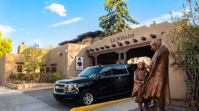 <b>La Posada de Santa Fe, A Tribute Resort Exterior</b>. Images powered by <a href="https://www.leonardoworldwide.com/" title="Leonardo Worldwide" target="_blank">Leonardo</a>.