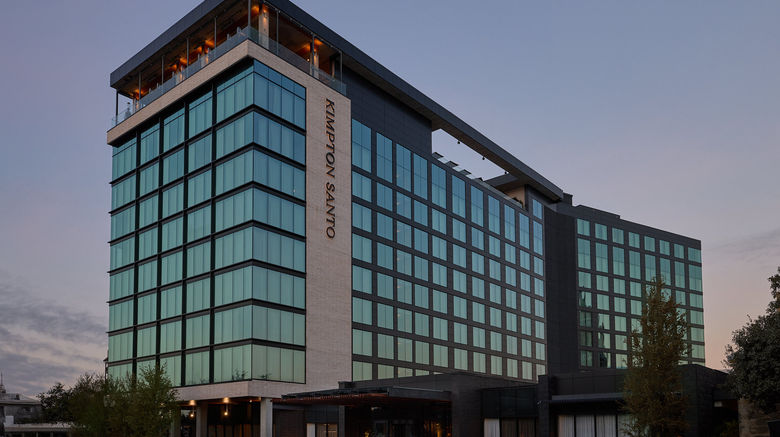 <b>Kimpton Santo Hotel Exterior</b>. Images powered by <a href="https://www.leonardoworldwide.com/" title="Leonardo Worldwide" target="_blank">Leonardo</a>.