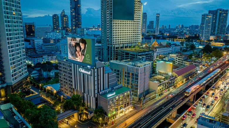 <b>Oakwood Hotel & Residence Bangkok Exterior</b>. Images powered by <a href="https://www.leonardoworldwide.com/" title="Leonardo Worldwide" target="_blank">Leonardo</a>.
