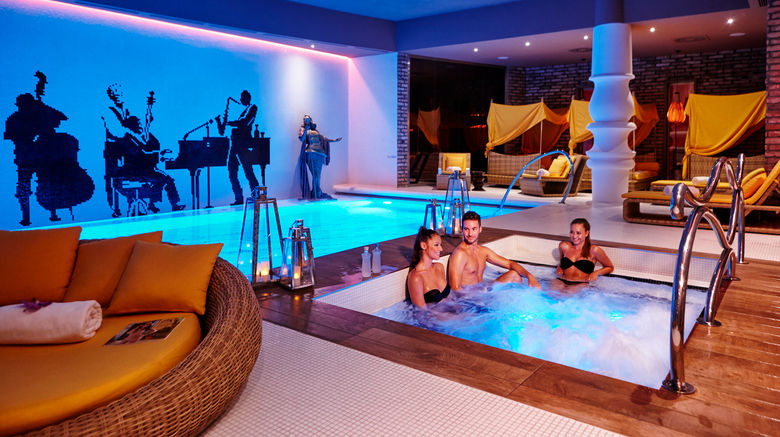 <b>Aria Hotel Budapest Recreation</b>. Images powered by <a href=https://www.travelagewest.com/Hotels/Budapest/