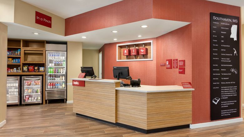 <b>TownePlace Suites Memphis Southaven Lobby</b>. Images powered by <a href="https://www.leonardoworldwide.com/" title="Leonardo Worldwide" target="_blank">Leonardo</a>.