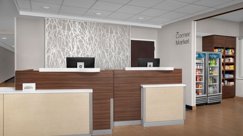 <b>Fairfield Inn by Marriott Lobby</b>. Images powered by <a href="https://www.leonardoworldwide.com/" title="Leonardo Worldwide" target="_blank">Leonardo</a>.