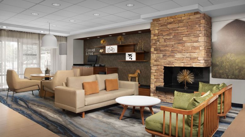 <b>Fairfield Inn by Marriott Lobby</b>. Images powered by <a href="https://www.leonardoworldwide.com/" title="Leonardo Worldwide" target="_blank">Leonardo</a>.