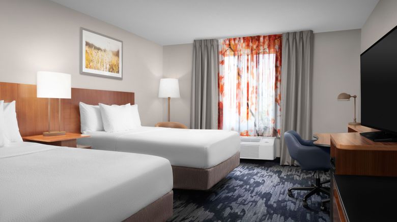 <b>Fairfield Inn by Marriott Room</b>. Images powered by <a href="https://www.leonardoworldwide.com/" title="Leonardo Worldwide" target="_blank">Leonardo</a>.