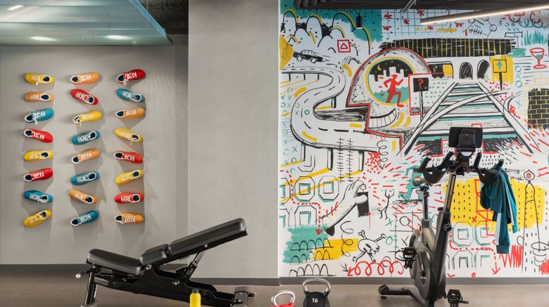 <b>Moxy Barcelona Health Club</b>. Images powered by <a href="https://www.leonardoworldwide.com/" title="Leonardo Worldwide" target="_blank">Leonardo</a>.