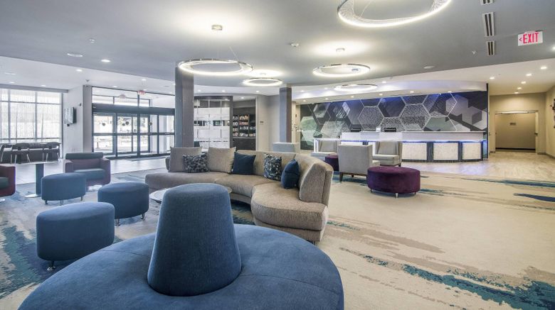 <b>SpringHill Suites Oklahoma City Downtown Lobby</b>. Images powered by <a href="https://www.leonardoworldwide.com/" title="Leonardo Worldwide" target="_blank">Leonardo</a>.