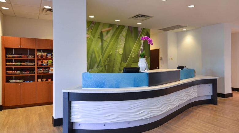 <b>SpringHill Suites Oklahoma City Airport Lobby</b>. Images powered by <a href="https://www.leonardoworldwide.com/" title="Leonardo Worldwide" target="_blank">Leonardo</a>.