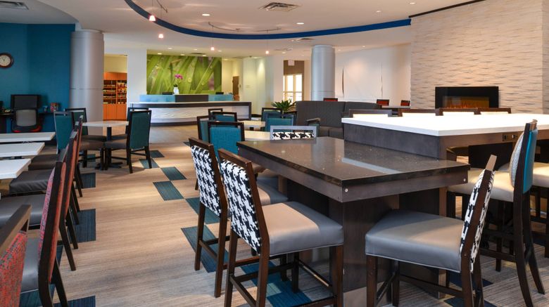 <b>SpringHill Suites Oklahoma City Airport Lobby</b>. Images powered by <a href="https://www.leonardoworldwide.com/" title="Leonardo Worldwide" target="_blank">Leonardo</a>.