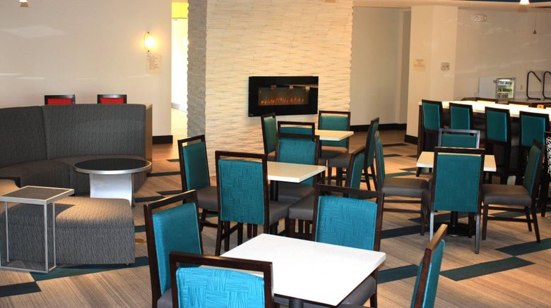 <b>SpringHill Suites Oklahoma City Airport Lobby</b>. Images powered by <a href="https://www.leonardoworldwide.com/" title="Leonardo Worldwide" target="_blank">Leonardo</a>.