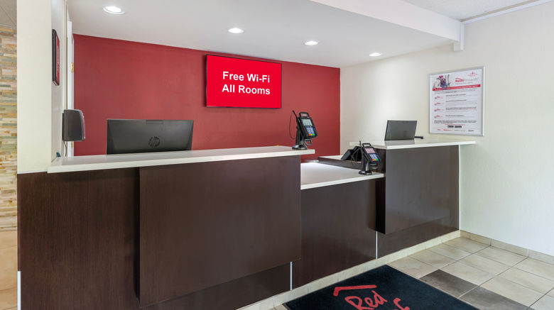 <b>Red Roof Inn Doswell - Kings Dominion Lobby</b>. Images powered by <a href="https://www.leonardoworldwide.com/" title="Leonardo Worldwide" target="_blank">Leonardo</a>.