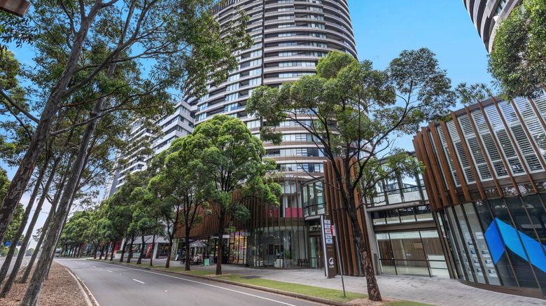 <b>Astra Apartments Sydney Olympic Park Exterior</b>. Images powered by <a href="https://www.leonardoworldwide.com/" title="Leonardo Worldwide" target="_blank">Leonardo</a>.