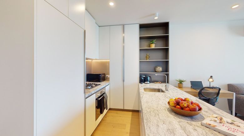 <b>Astra Apartments Melbourne CBD - King St Room</b>. Images powered by <a href="https://www.leonardoworldwide.com/" title="Leonardo Worldwide" target="_blank">Leonardo</a>.