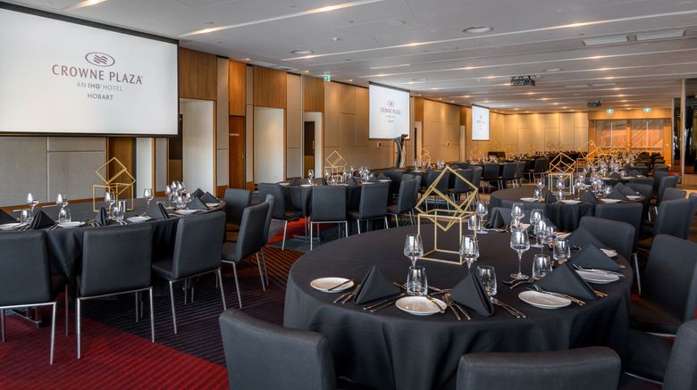 <b>Crowne Plaza Hobart Ballroom</b>. Images powered by <a href="https://www.leonardoworldwide.com/" title="Leonardo Worldwide" target="_blank">Leonardo</a>.