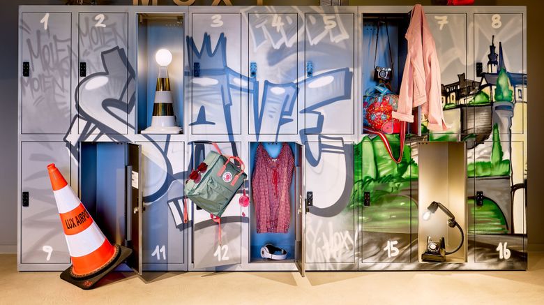 <b>Moxy Luxembourg Airport Exterior</b>. Images powered by <a href="https://www.leonardoworldwide.com/" title="Leonardo Worldwide" target="_blank">Leonardo</a>.