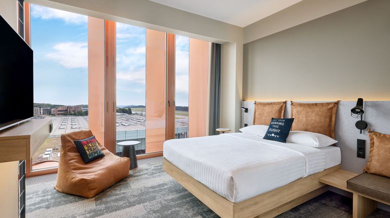 <b>Moxy Luxembourg Airport Room</b>. Images powered by <a href="https://www.leonardoworldwide.com/" title="Leonardo Worldwide" target="_blank">Leonardo</a>.