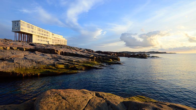 <b>Fogo Island Inn Exterior</b>. Images powered by <a href="https://www.leonardoworldwide.com/" title="Leonardo Worldwide" target="_blank">Leonardo</a>.