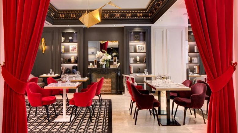 <b>Hotel Bowmann Paris Restaurant</b>. Images powered by <a href=https://www.travelagewest.com/Hotels/Paris/