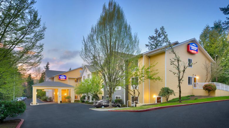Fairfield Inn  and  Suites Bellevue/Redmond Exterior. Images powered by <a href="https://www.leonardoworldwide.com" target="_blank" rel="noopener">Leonardo</a>.