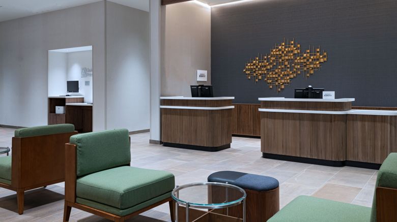<b>Courtyard Frisco Marriott Lobby</b>. Images powered by <a href="https://www.leonardoworldwide.com/" title="Leonardo Worldwide" target="_blank">Leonardo</a>.