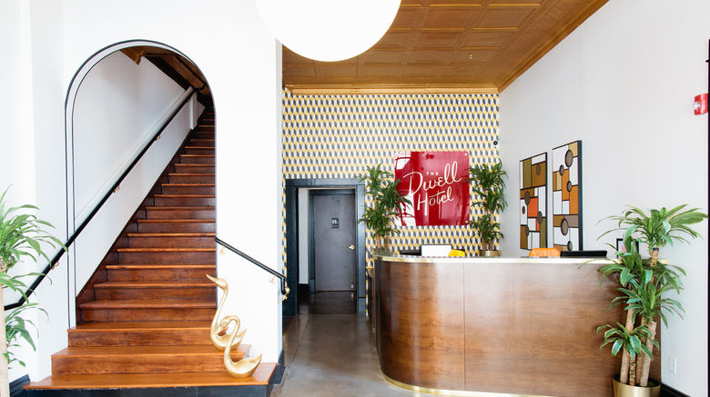<b>The Dwell Hotel Lobby</b>. Images powered by <a href="https://www.leonardoworldwide.com/" title="Leonardo Worldwide" target="_blank">Leonardo</a>.