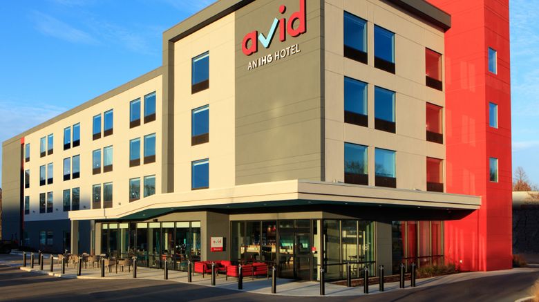 Avid Hotel Plano North Exterior. Images powered by <a href="https://www.leonardoworldwide.com" target="_blank" rel="noopener">Leonardo</a>.