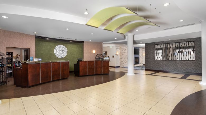 <b>Fairfield Inn & Suites Lobby</b>. Images powered by <a href="https://www.leonardoworldwide.com/" title="Leonardo Worldwide" target="_blank">Leonardo</a>.