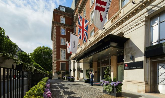 London Marriott Hotel Grosvenor Square Exterior