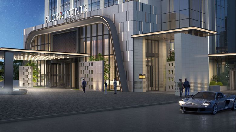 Four Points by Sheraton Mianyang Exterior. Images powered by <a href="https://www.leonardoworldwide.com" target="_blank" rel="noopener">Leonardo</a>.