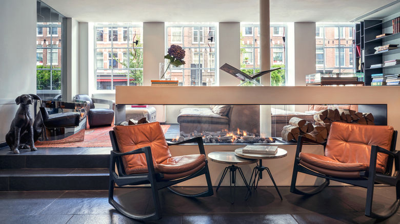 <b>Sir Albert Hotel Amsterdam Lobby</b>. Images powered by <a href="https://www.leonardoworldwide.com/" title="Leonardo Worldwide" target="_blank">Leonardo</a>.
