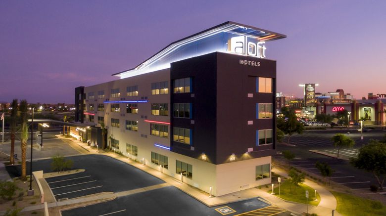 Aloft Glendale at Westgate Exterior. Images powered by <a href="https://www.leonardoworldwide.com" target="_blank" rel="noopener">Leonardo</a>.