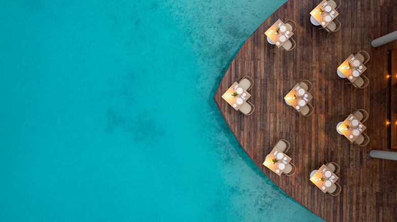 <b>The Westin Bora Bora Resort & Spa Restaurant</b>. Images powered by <a href="https://www.leonardoworldwide.com/" title="Leonardo Worldwide" target="_blank">Leonardo</a>.
