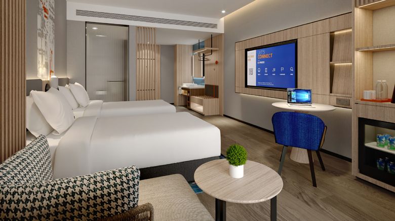<b>Holiday Inn Exp Intl Duty Free Room</b>. Images powered by <a href="https://www.leonardoworldwide.com/" title="Leonardo Worldwide" target="_blank">Leonardo</a>.