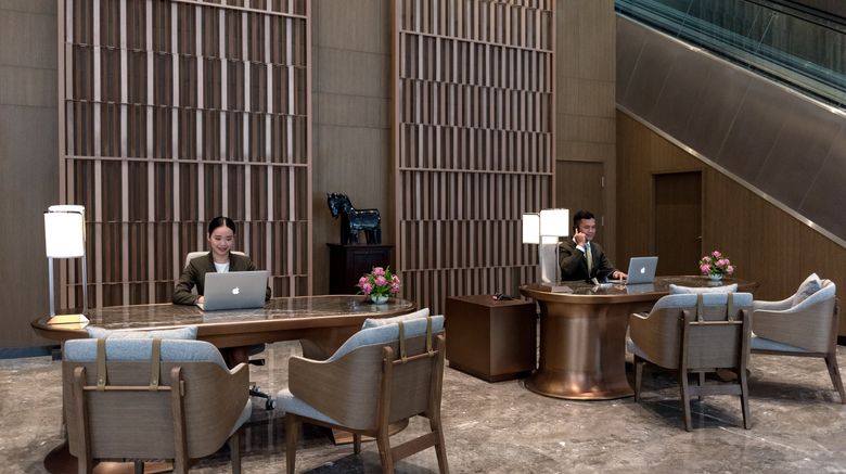 <b>Oakwood Premier Phnom Penh Lobby</b>. Images powered by <a href="https://www.leonardoworldwide.com/" title="Leonardo Worldwide" target="_blank">Leonardo</a>.