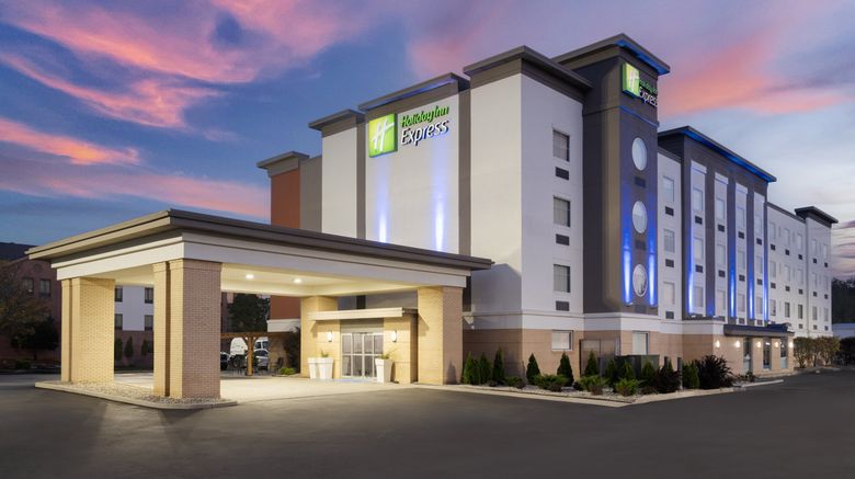 Holiday Inn Express Toledo North Exterior. Images powered by <a href="https://www.leonardoworldwide.com" target="_blank" rel="noopener">Leonardo</a>.