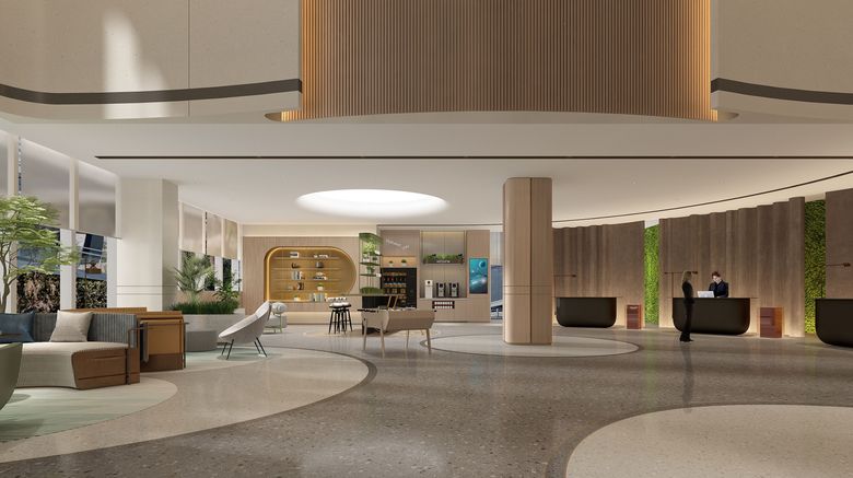 <b>EVEN Hotel Airport Zone Exterior</b>. Images powered by <a href="https://www.leonardoworldwide.com/" title="Leonardo Worldwide" target="_blank">Leonardo</a>.