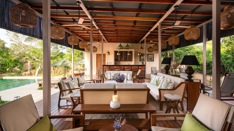 <b>Taru Villas Villu - Wilpattu Pool</b>. Images powered by <a href="https://www.leonardoworldwide.com/" title="Leonardo Worldwide" target="_blank">Leonardo</a>.