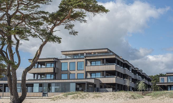 Hotel Ahusstrand Exterior