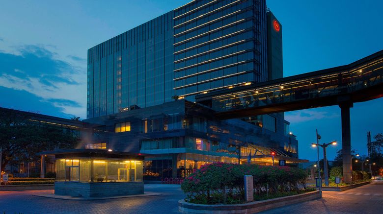 Sheraton Grand Bangalore Brigade Gateway Exterior. Images powered by <a href="https://www.leonardoworldwide.com" target="_blank" rel="noopener">Leonardo</a>.