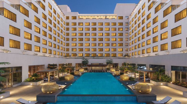 <b>Sheraton Grand Bengaluru Whitefield Pool</b>. Images powered by <a href="https://www.leonardoworldwide.com/" title="Leonardo Worldwide" target="_blank">Leonardo</a>.