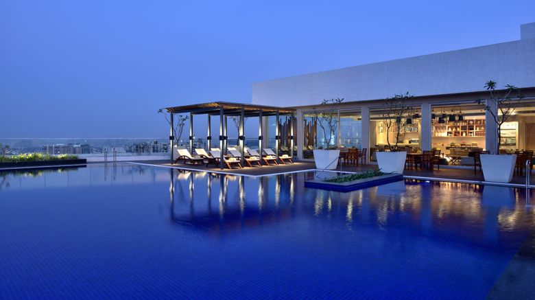 <b>Marriott Executive Apartments Hyderabad Pool</b>. Images powered by <a href="https://www.leonardoworldwide.com/" title="Leonardo Worldwide" target="_blank">Leonardo</a>.