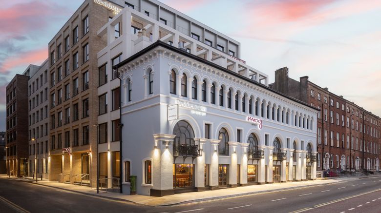 <b>Moxy Cork Exterior</b>. Images powered by <a href="https://www.leonardoworldwide.com/" title="Leonardo Worldwide" target="_blank">Leonardo</a>.