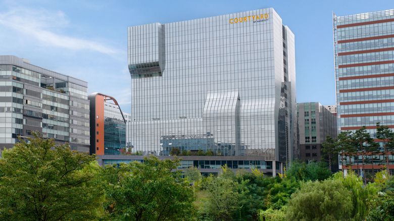 Courtyard by Marriott Seoul Pangyo Exterior. Images powered by <a href="https://www.leonardoworldwide.com" target="_blank" rel="noopener">Leonardo</a>.