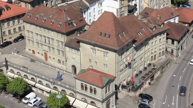 <b>Hotel de la Rose Exterior</b>. Images powered by <a href="https://www.leonardoworldwide.com/" title="Leonardo Worldwide" target="_blank">Leonardo</a>.