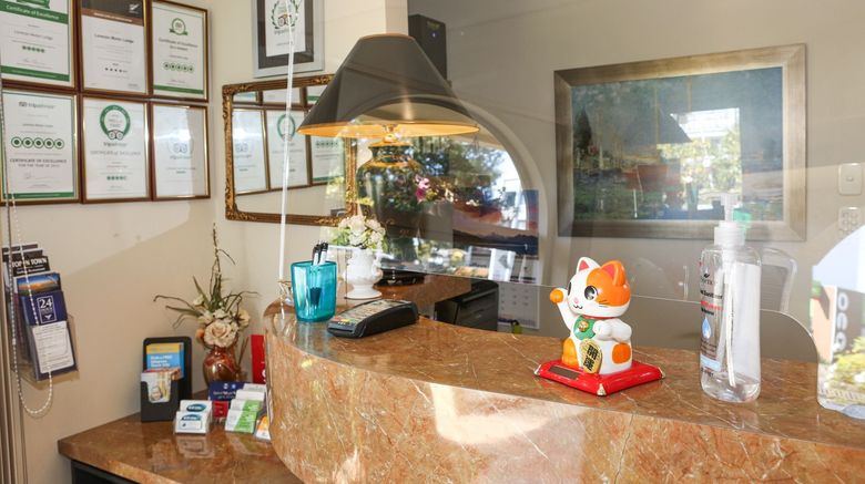<b>Lorenzo Motor Lodge Lobby</b>. Images powered by <a href="https://www.leonardoworldwide.com/" title="Leonardo Worldwide" target="_blank">Leonardo</a>.
